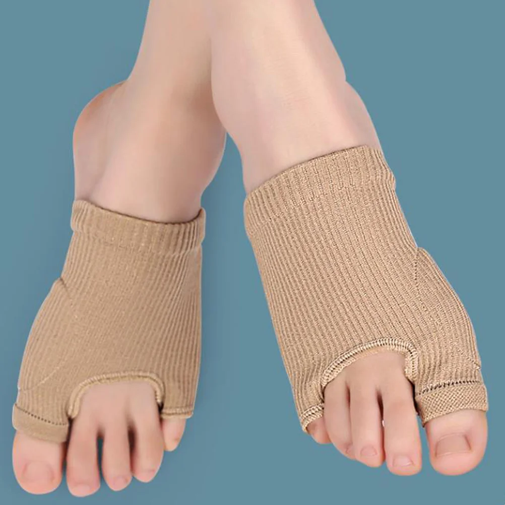 

1Pair Forefoot Pads Metatarsal Sleeves Soft Impact-Resistant Front Palm Cushions for High Heels Flat Shoes Women Foot Protection