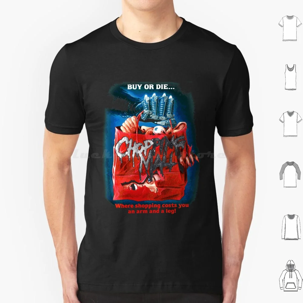 Chopping Mall T Shirt Big Size 100% Cotton Chopping Mall 80s Horror Last Drive In Joe Bob Horror Fan Child S Play Demon Wind