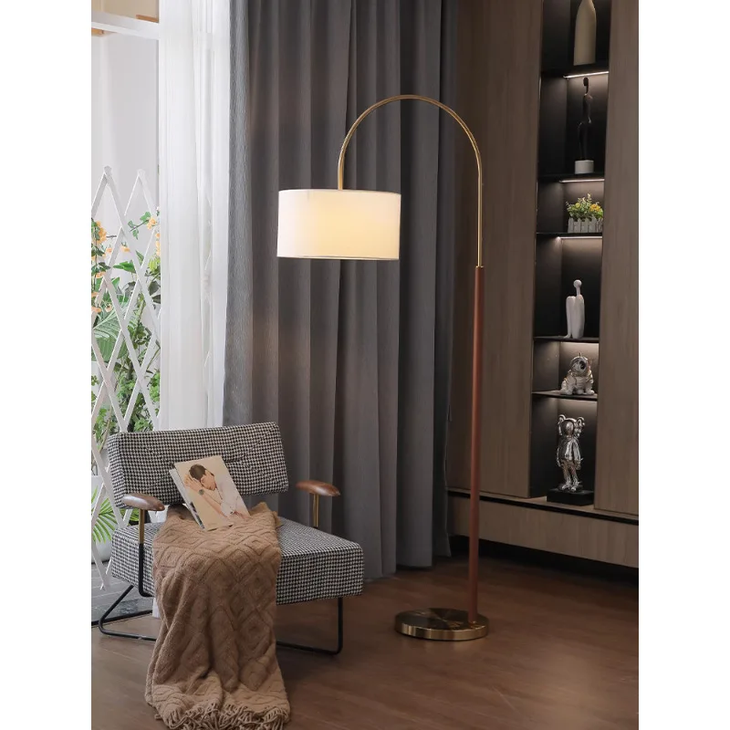 Leather E27 Led Floor Lamps for Living Room Sofa Lamp Bedroom Bedside Lights Ambient Light Indoor Lighting Fixtures Home Decor