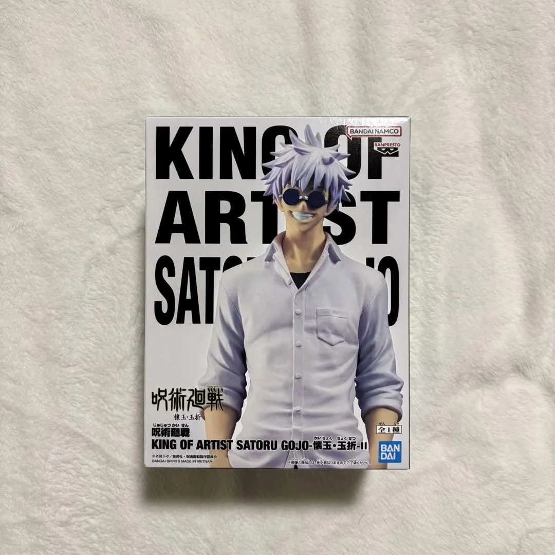 

Подлинная модель BANPRESTO King of Artist Jujutsu Kaisen 22 см Satoru Gojo Suguru Geto Рисунок Аниме Фигурка Коллекция игрушек