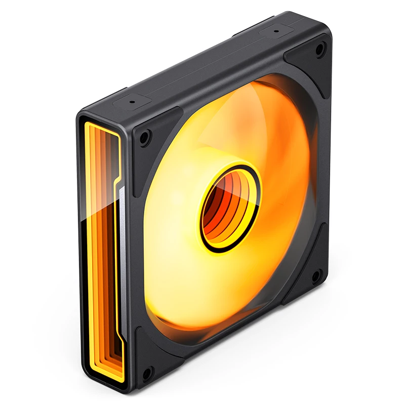 JONSBO ZK-120 3in1 Computer Case Fan 120mm 5V 3PIN ARGB Wire-free Splicing Infinite Mirror Lighting Effect CPU Cooling Fan