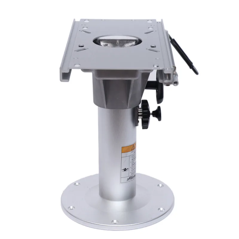 Marine Aluminium Alloy Boat Seat Pedestal Stand Base Adjustable  Slide or Swivel  Shaft Shock Absorption