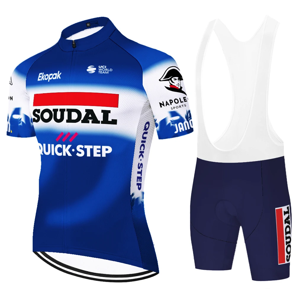 2026 quick step Cycling jersey suit bike jerseys Cycle clothes Breathable mtb bycicle cycling bib shorts Set maillot ciclismo