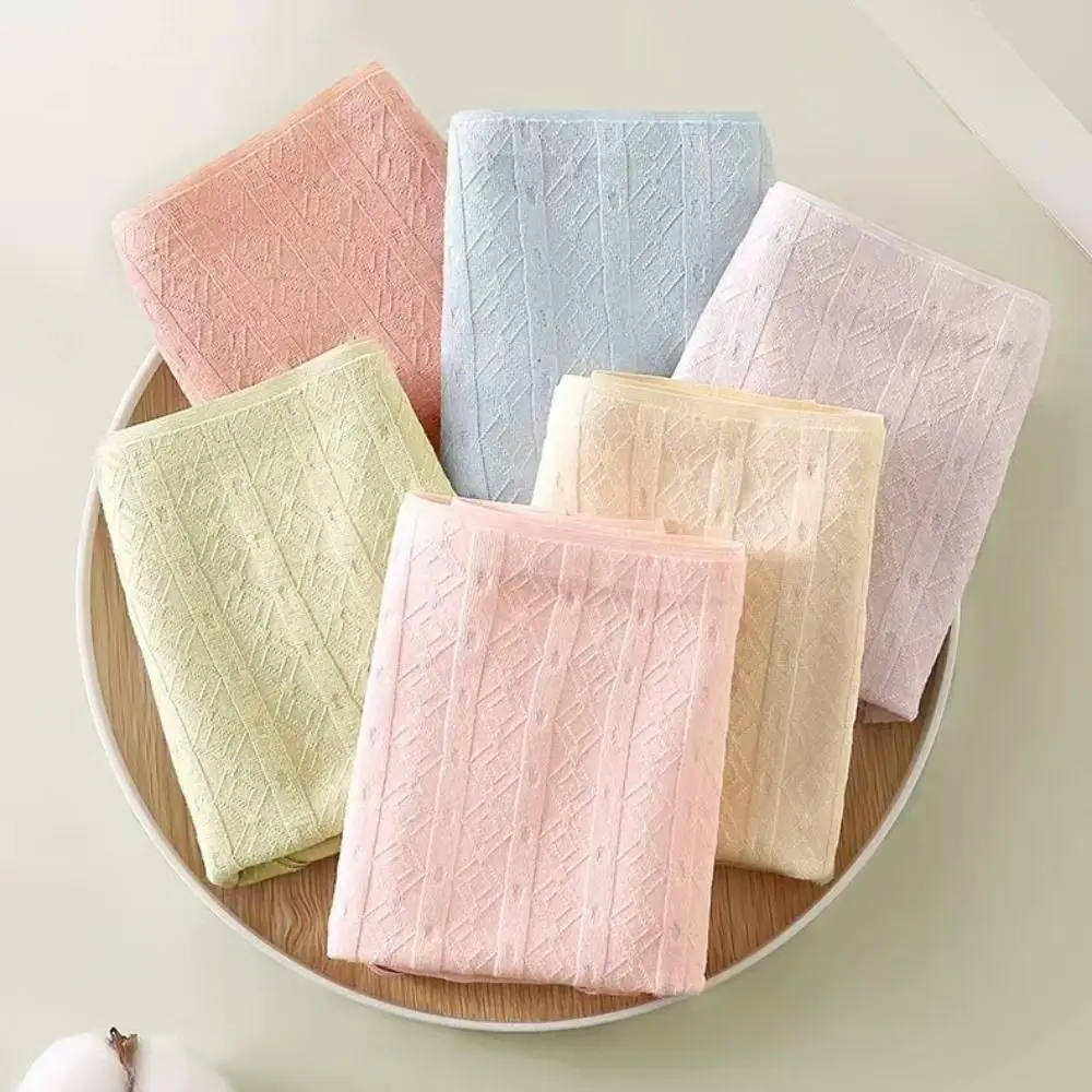 Cotton Crotch Thin Cotton Panties Large Size Breathable Seamless Panties Solid Color Underpants High Waist Briefs Summer
