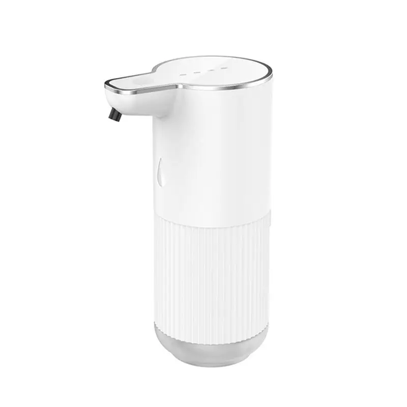 電動泡立て器、泡の量を調整可能、350ml、充電式、自動泡生成機、キッチンやバスルーム用。