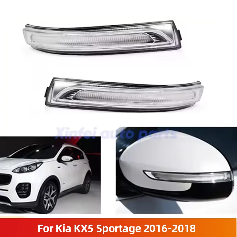 High Quality For Kia KX5 Sportage 2016-2018 Rearview Side Mirror Turn Signal Lamp Light LED Turn Indicating 87614D9000 87624D900