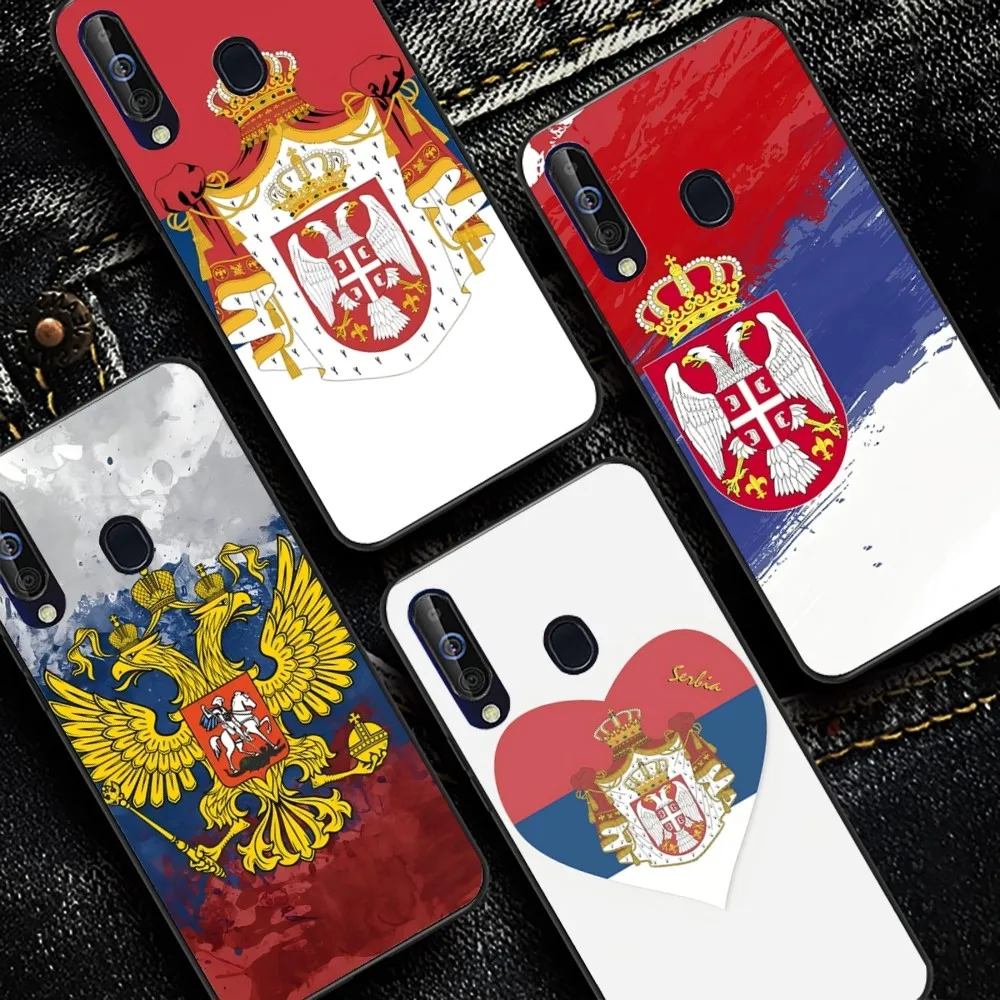 S-Serbia Flag Phone Case For Samsung A 10 11 12 13 20 21 22 30 31 32 40 51 52 53 70 71 72 73 91 13 Shell