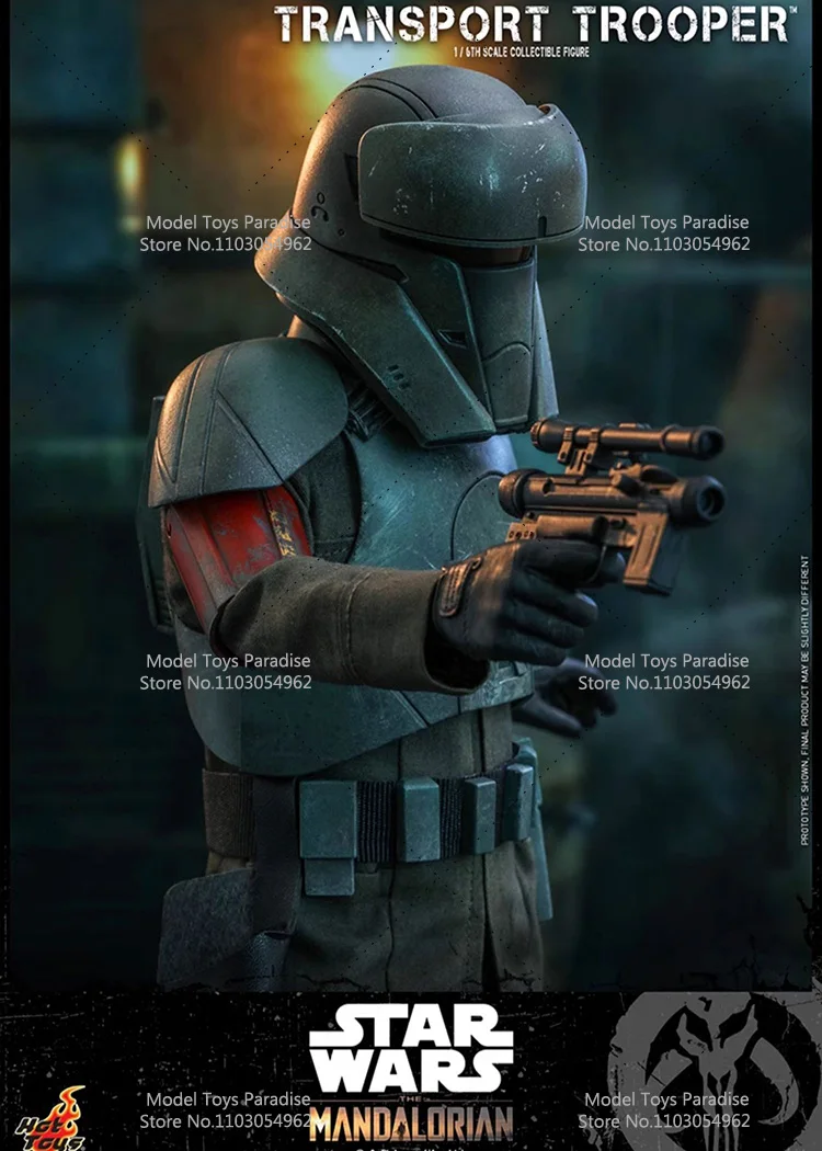 Originele Hot Toys TMS030 1/6 Collectible Transport Storm Troepen De Mandalorian 12 inch Soldaat Action Figure Model Fans Geschenken