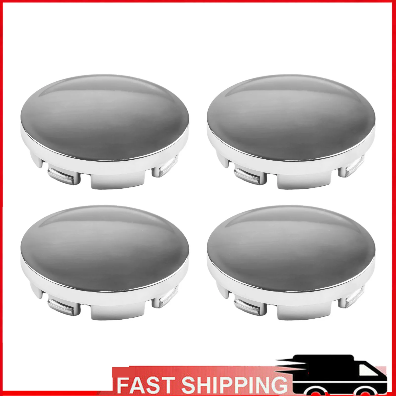 

4pcs ABS Car Wheel Center Cap Wheel Center For Front /rear Modified Tyre Cover Hub Wheels Center Hubs Front Diameter 56mm