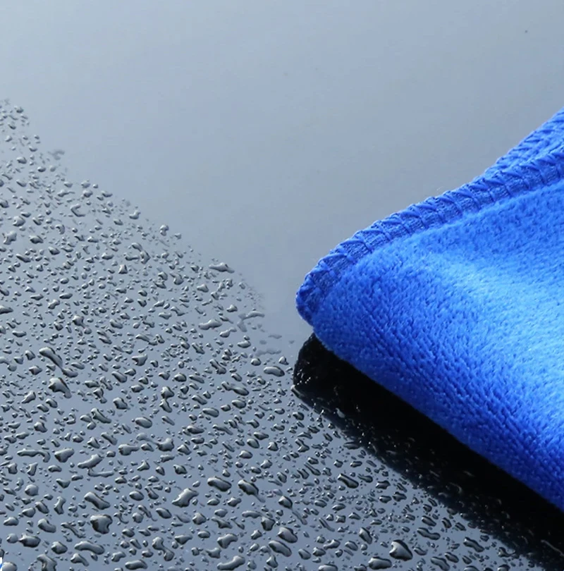 60x160/180cm Autowaschhandtuch 400GSM Mikrofaser Hohe Wasseraufnahme Reinigung Autohandtuch Saugfähiges Handtuch Superfeine Faser verdickt – Detail 4