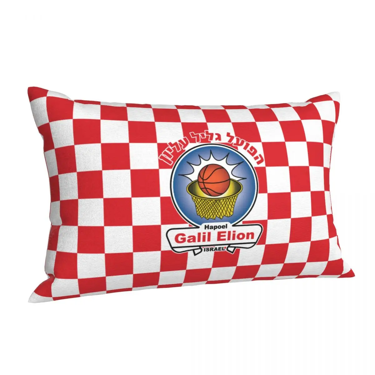 Israel Hapoel Galil Elyon Bc Pillowcase Decorative Sofa Cushion Double-sided Printing Short Plush Pillowcase Home