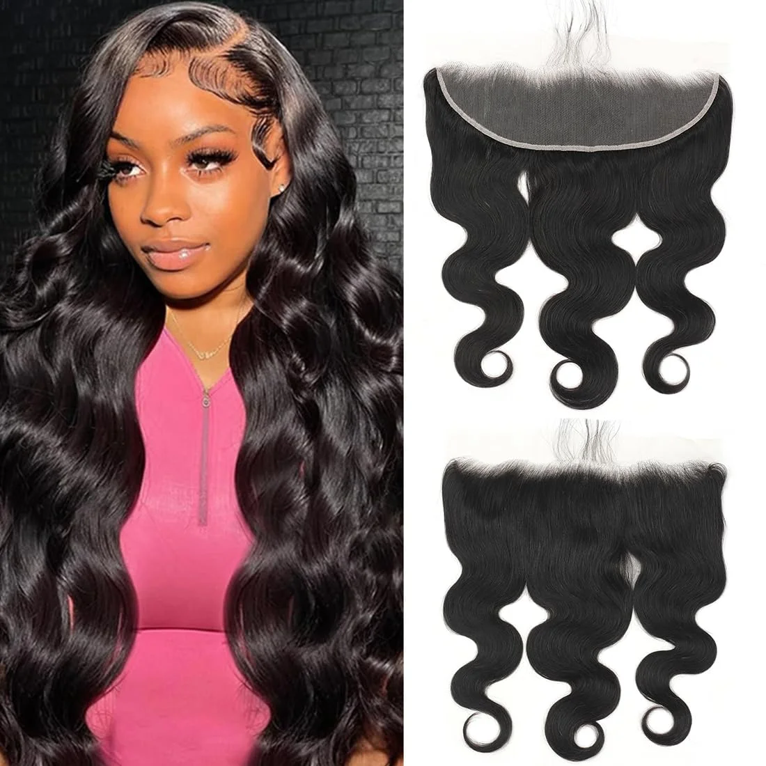 13X4 Lace Frontal C…