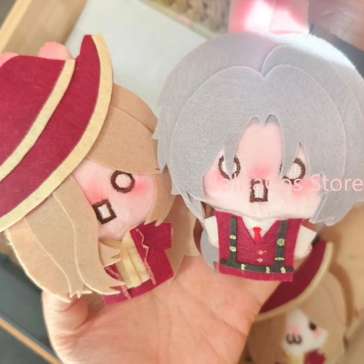 Muñeco de Peluche Hecho a Mano de Lucio Valencina de Limbus Company, Juguete de Peluche de Anime, Llavero de Conejo, Colgante Decorativo, Regalo para Niña, Cumpleaños, Cosplay