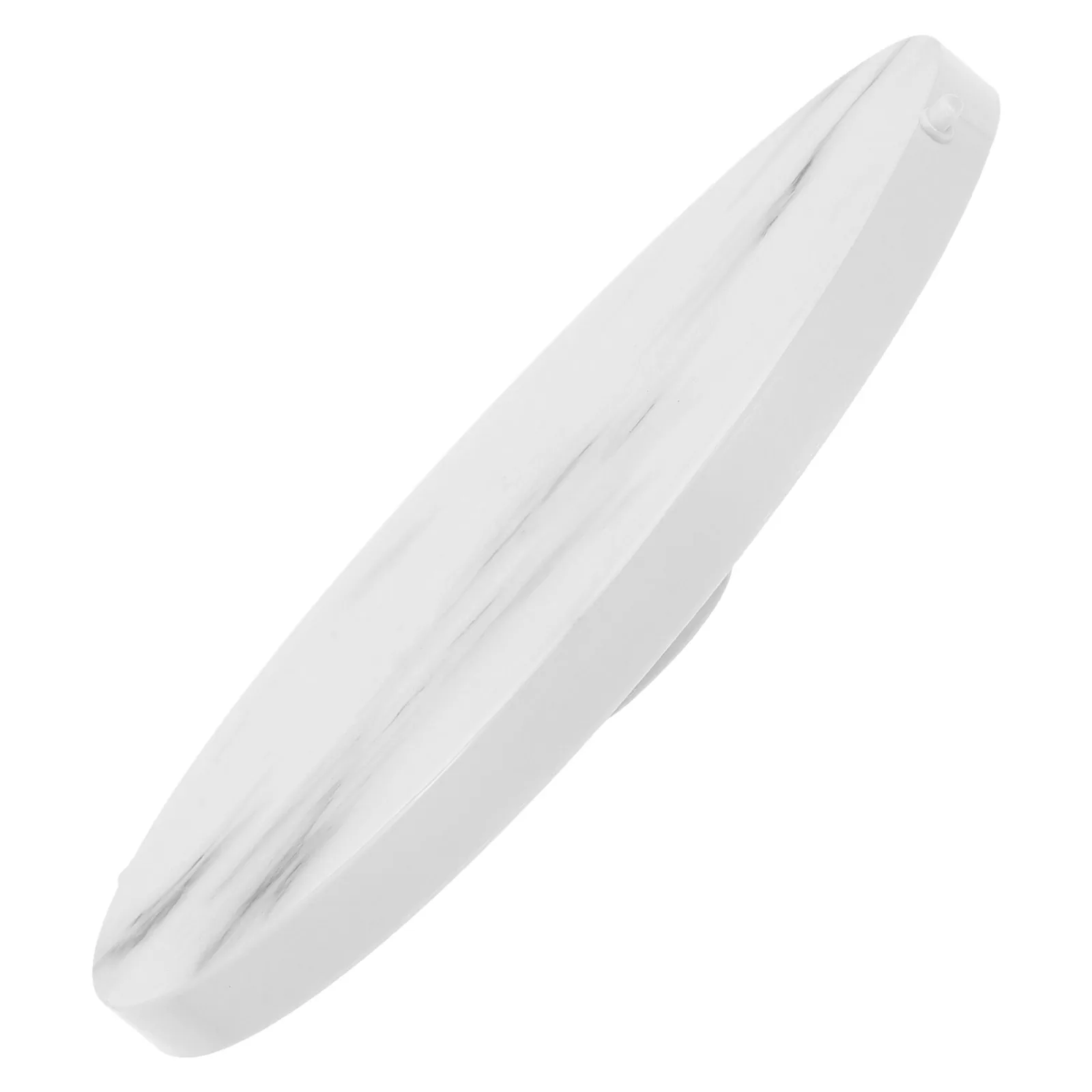 

Marble Pattern Trash Can Lid Replacement White Plastic Garbage Cover Swing Top Waste Bin Protector Rubbish Basket Lid Kitchen