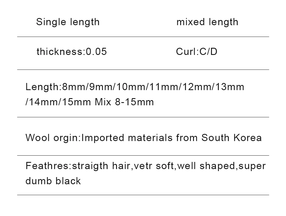 Yelix YY-Shape L-Curl Geflochtene Wimpernverlängerungen Y-Typ Fächer-Trays Salonbedarf und Großhandelsbestellungen Weiche Doppelspitzen – Detail 2
