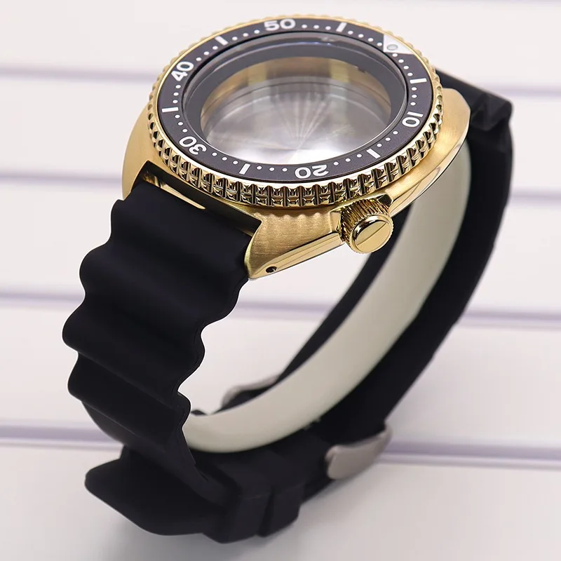 سلحفاة نموذج 316 الفولاذ المقاوم للصدأ الياقوت ل NH35 ساعة ميكانيكية للرجال تعديل لحركة NH36/34 #3