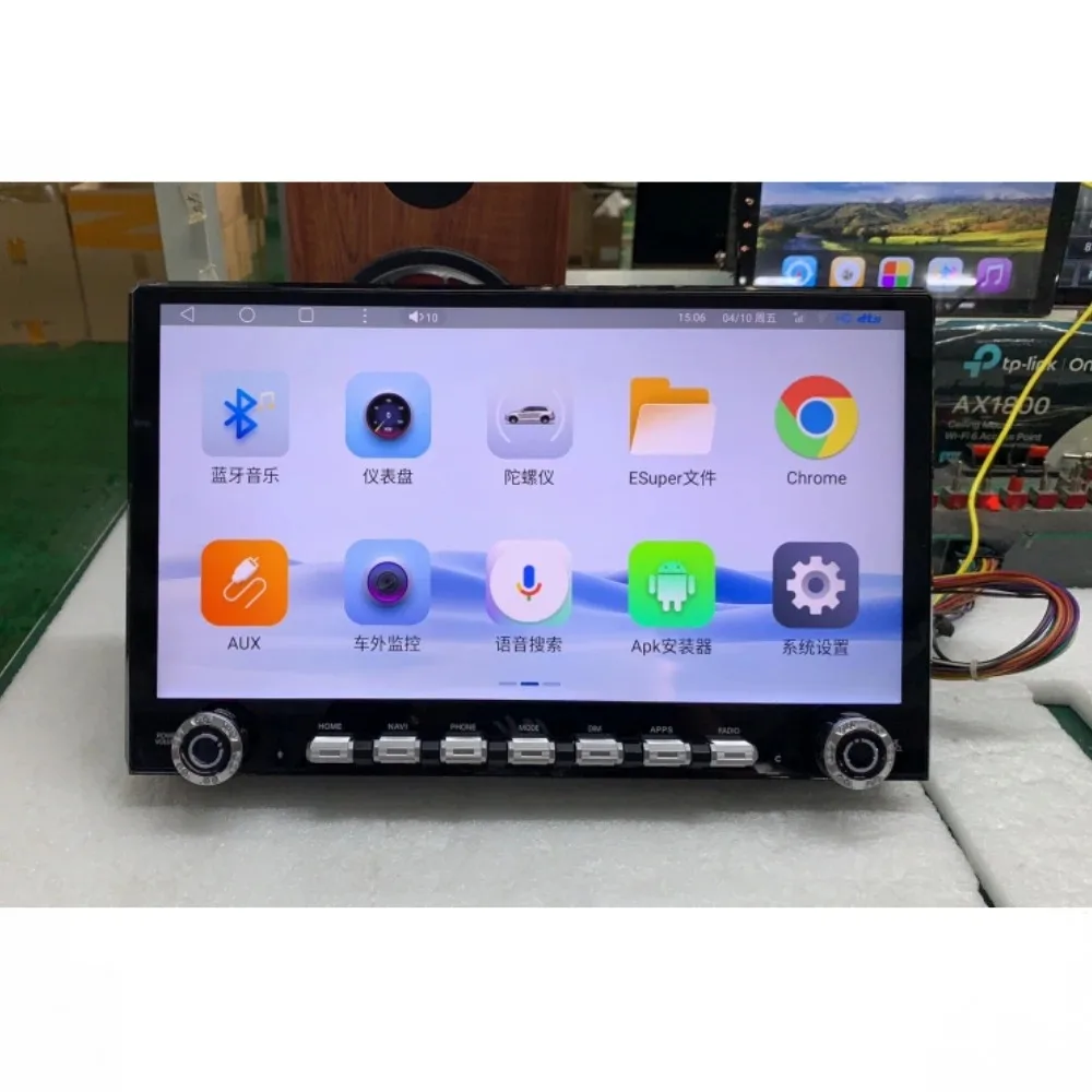 Android Car Radio For Toyota Tacoma 4Runner 2024 2025 Car Intelligent Multimedia Player Navigation Carplay 360 Auto Stereo DSP