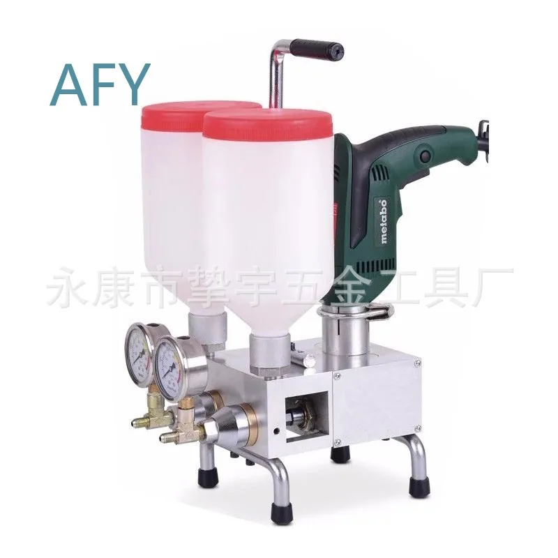 High Pressure Dual Liquid Grouting Machine for Waterproofing Leak Repair for Polyurethane Leak Sealer and Epoxy Resin Cement
