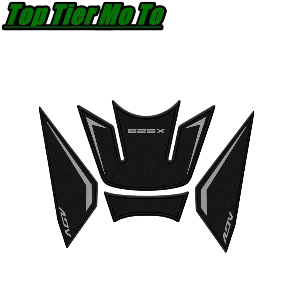 New Fit For 625X 2026 Protector Anti Slip Tank Pad Sticker Fishbone patch Gas Knee Grip Traction Side Pad 3M Decal
