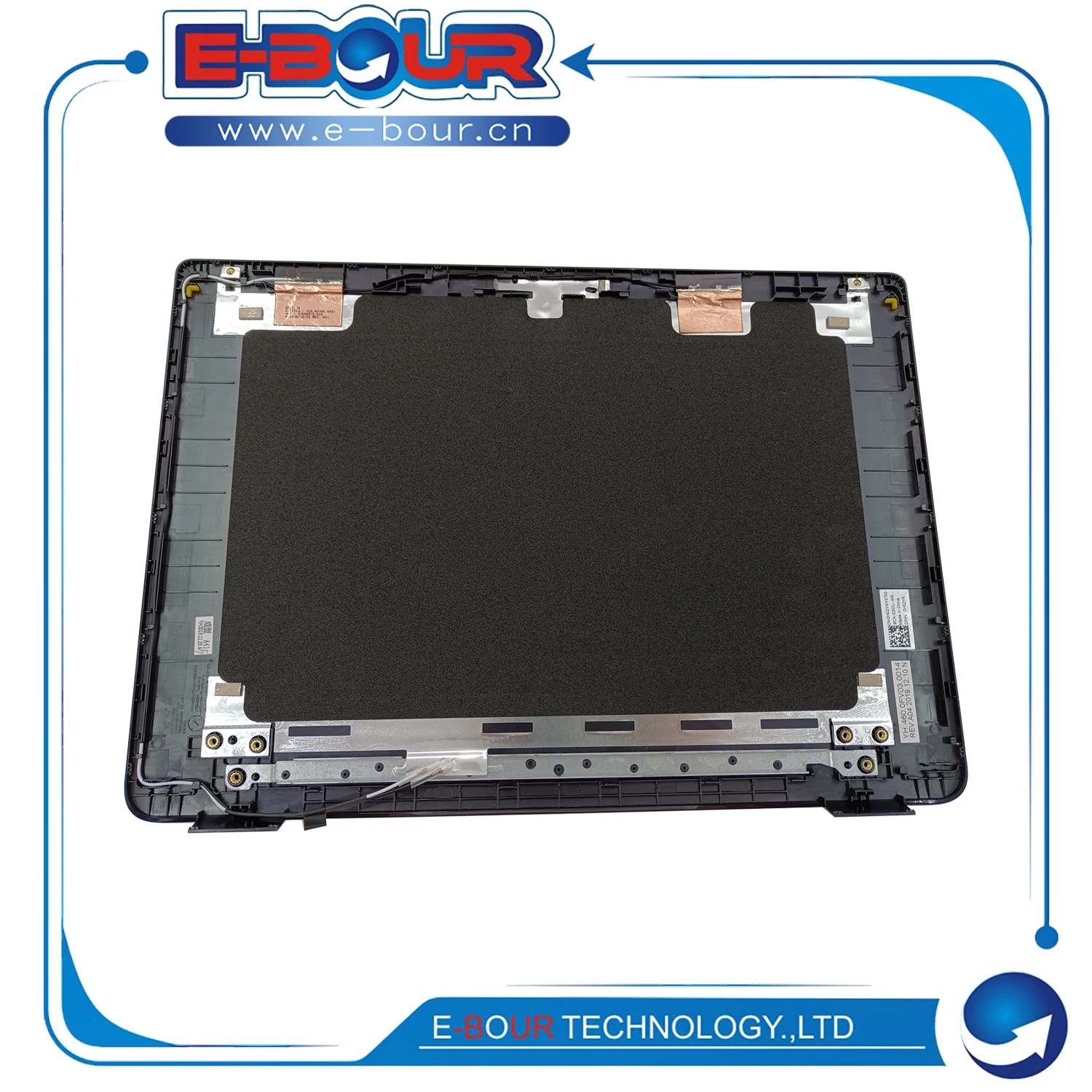 New Computer Repair Accessory Notebook LCD Display Back Cover Screen Lid for De Latitu E3400 3400 Laptop Housing A Cover