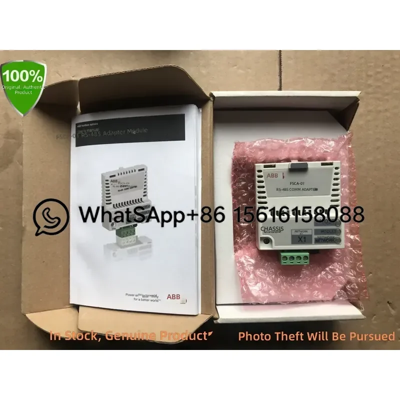 Genuine Danfoss FSCA-01 RS485 Adapter Module for ABB ACS355 ACS850 ACS880 Inverter Drive Communication Card Original Stock