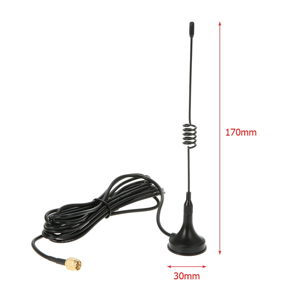 Magnetic Antenna for Trail Game, Scouting, Wildlife Hunting Camera, 2G GSM 3G WCDMA 1920-2170MHz