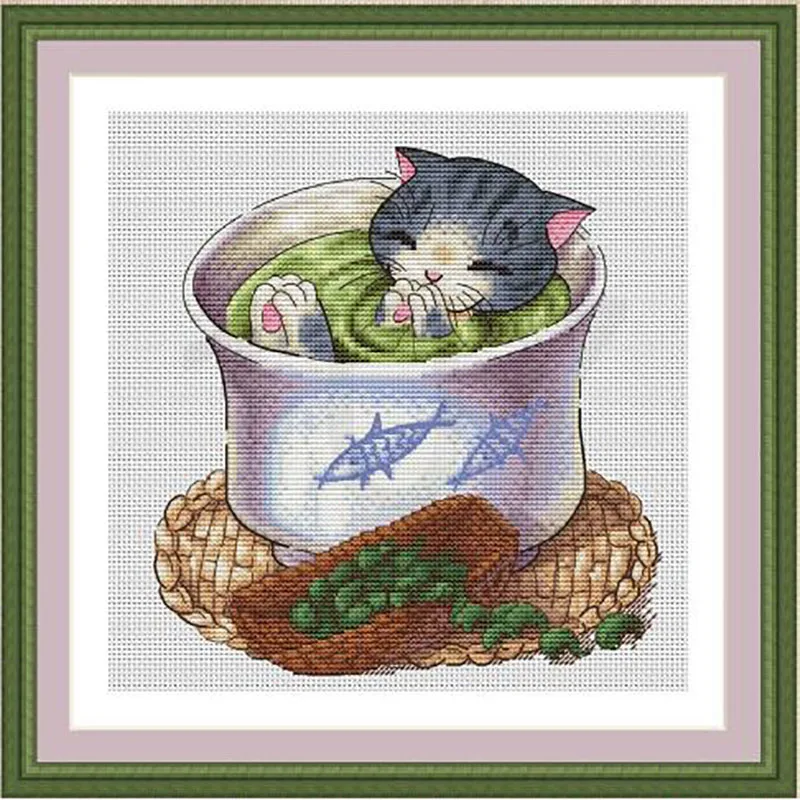 

ZZ1762 Christmas Decoration Diy Cross Stitch Kits Knitting Yarn Sewing Threads Craft Supplies Fabrics Cloth Embroidery Kit Gift