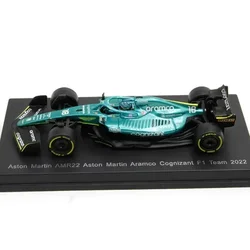 Scale model F1 Grand Prix 2022, 23 Vettel Lance Alonso racing model collection display piece, children's Christmas gift for boys