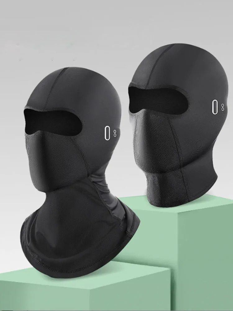 AliExpress NONE GTUBIKE Motorcycle Balaclava Glasses Face Breathable Quick-Drying Outdoor Cycling Headgear Ice Silk Summer UV Protection Mask