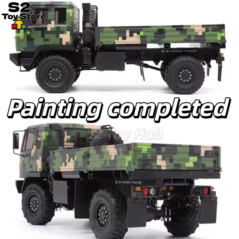 Orlandoo Hunter OH32M01 Camión Militar RC a Escala 1/32, KIT de Camión Todoterreno Eléctrico con Control Remoto, Modelo Mini Ensamblado, en Stock