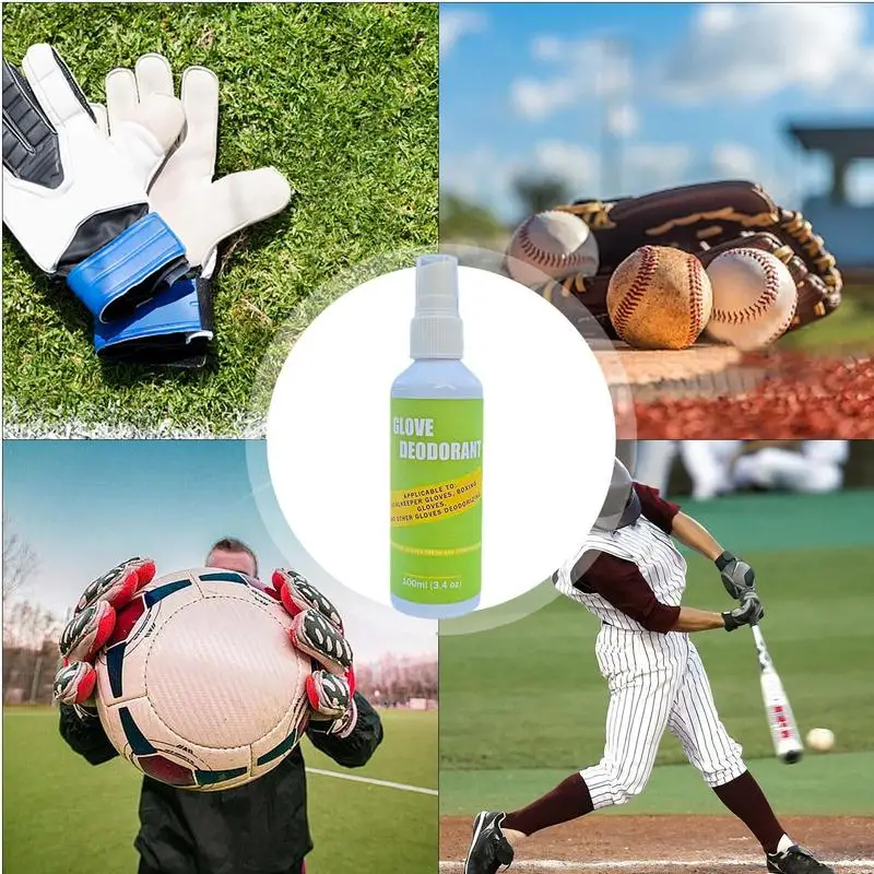 Gloves Deodorizer Boxing Gloves Spray 100ml Football Grip Spray Gym Bag Deodorizer Purifier Sports Equipment Spray Cleaner