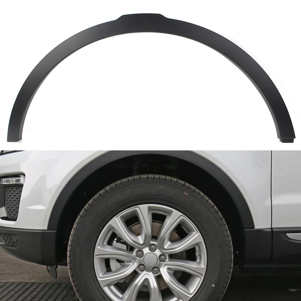 Car Front Fender Trim Arch Molding For Land Rover Range Rover Evoque 2012 2013 2014 2015 2016 2017 2018 2019 W/O Radar Hole