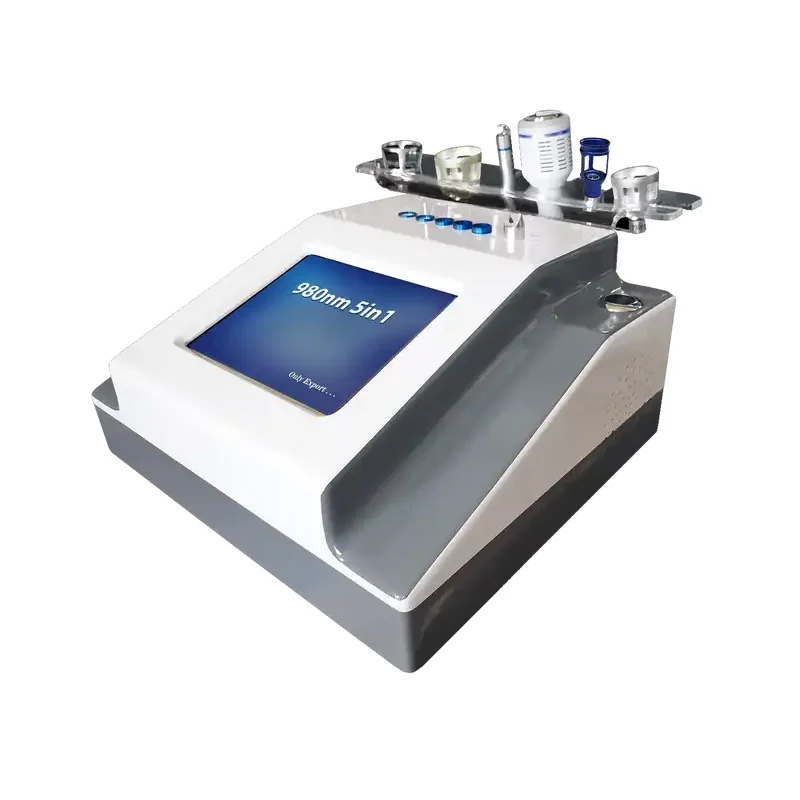 

5 in 1 Vascular Therapy Machine 980nm Diode Laser Blood Vessel Spider Veins Removal Nail Fungus Treatment Beauty Equipment