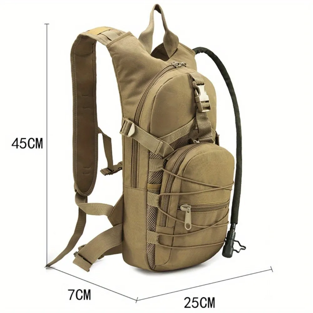 Pro Cycling Hiking Mountaineering Backpack Bag With Water Bladder Hose Sturdy Base