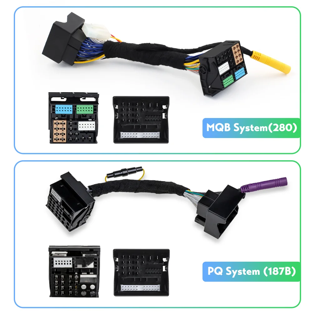 ISUDAR Reversing Dynamic Trajectory Parking Camera for Volkswagen/Octavia/Tiguan/Audi 187B 280 MQB PQ platform Original Screen