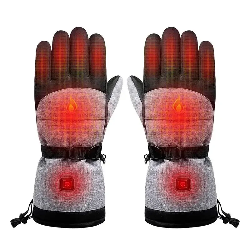 Winter Gloves 3M Cotton Heating Hand Warmer Electric Thermal Gloves Waterproof Snowboard Cycling Motorcycle Bicycle Ski Outdoor