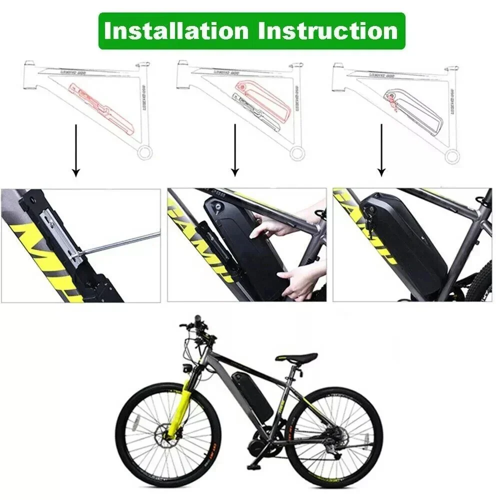 Hailong electric bicycle polyester DP-9, BMS 18650 battery, 1000W lithium-ion battery 36V 48V 52V 20AH 20AH durable+charger