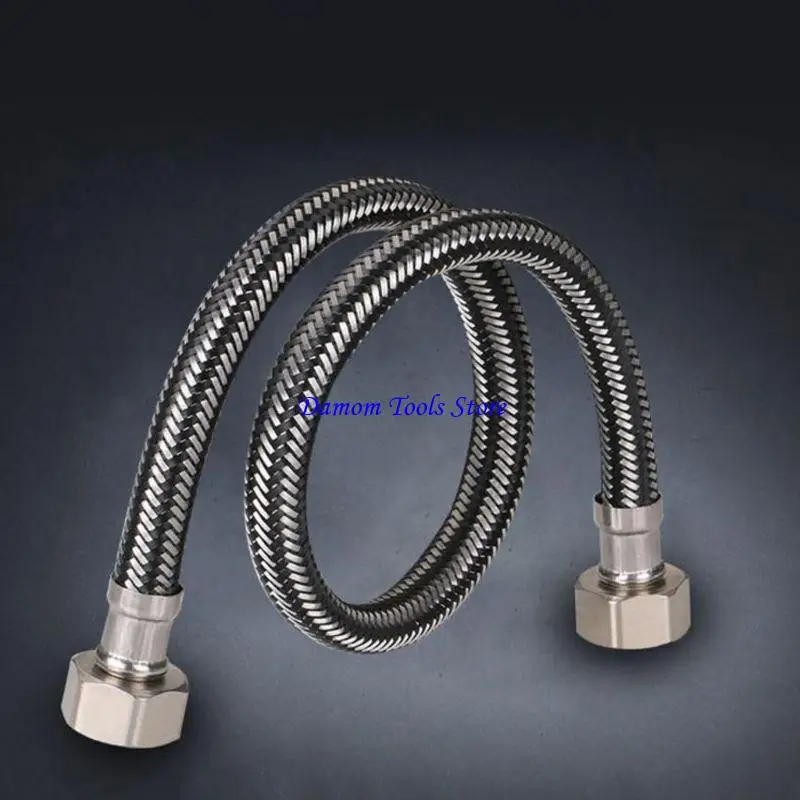 57BE Bathroom Hose Water Heaters Hose Compression Thread Connector Easy to Install
