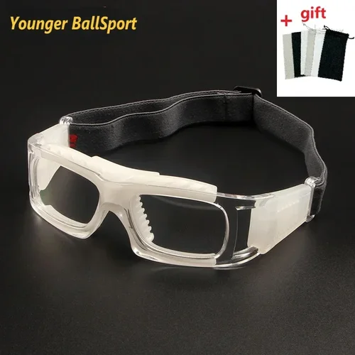 Gafas deportivas graduadas para miopía, gafas anticolisión para fútbol, ciclismo, esquí, baloncesto, gafas de seguridad desmontables, puede poner lentes dioptrías