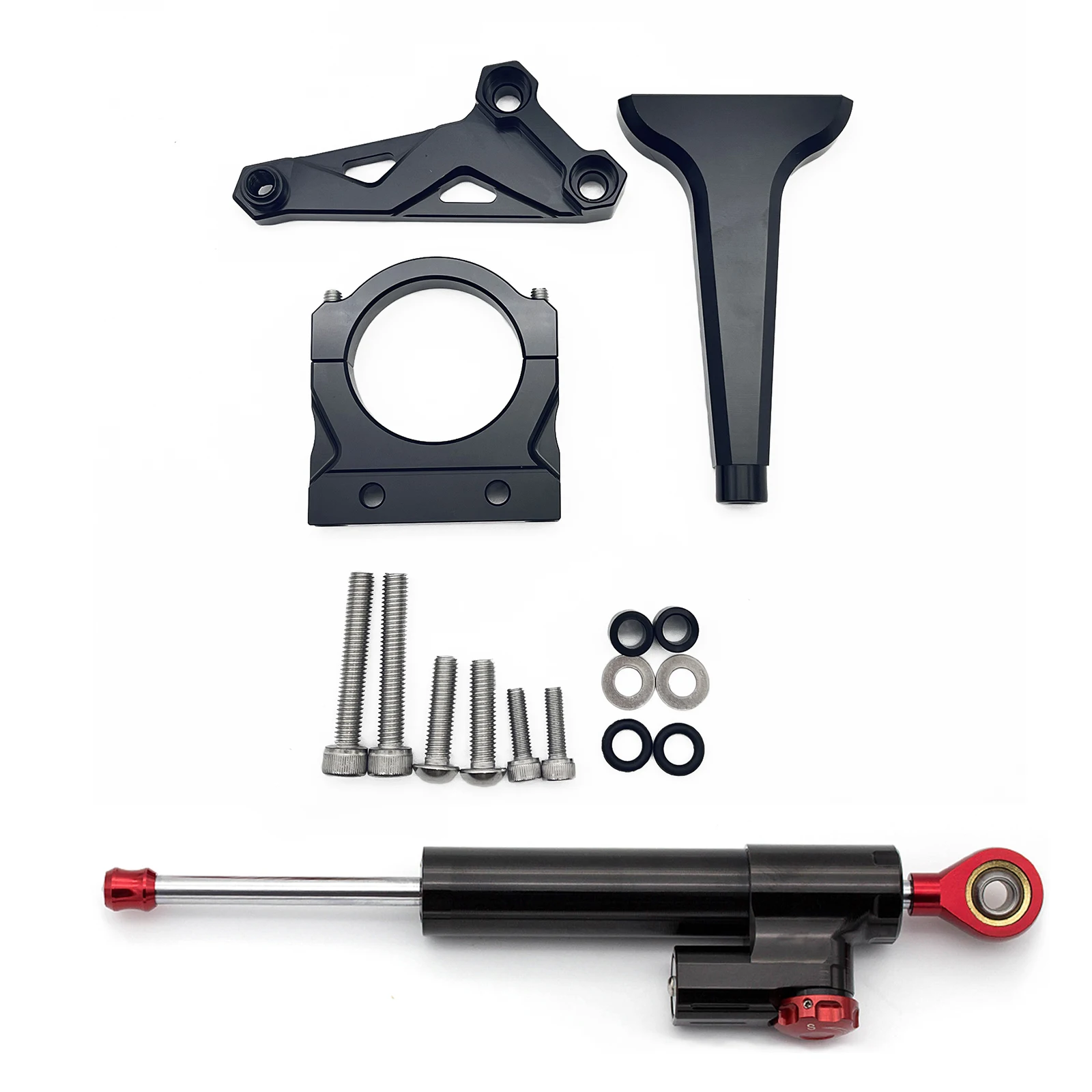 لـ Kevo Colove KY500X KY400X KY500X 400X 500X CNC دراجة نارية التوجيه مثبطات مثبتة. #2