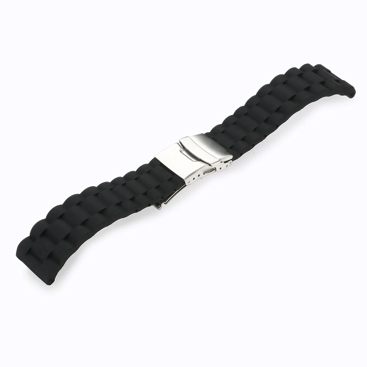 

22 Mm Water Proof Waterproof Watch Bands Replacement Smart Black