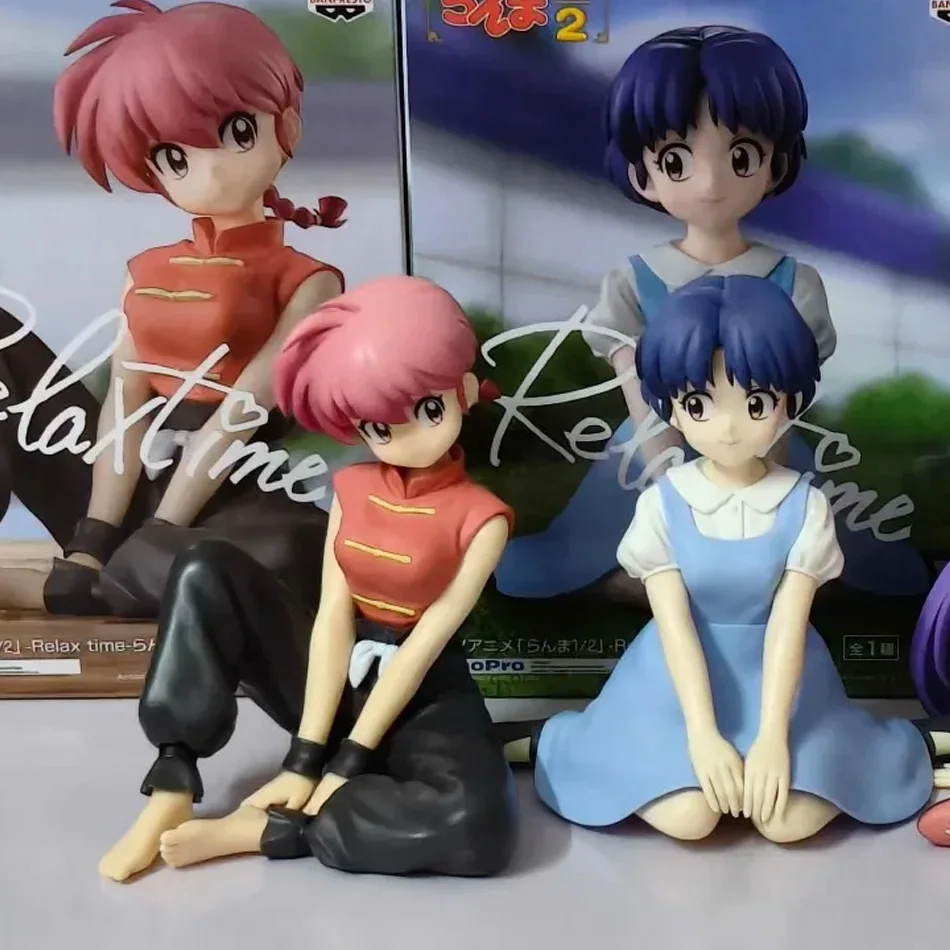 Bandainamco Banpresto Ranma 1/2 Relax Time PVC-Figur Tendou Akane Ranma Sammlerspielzeug Modellfigur für Fans Geschenk