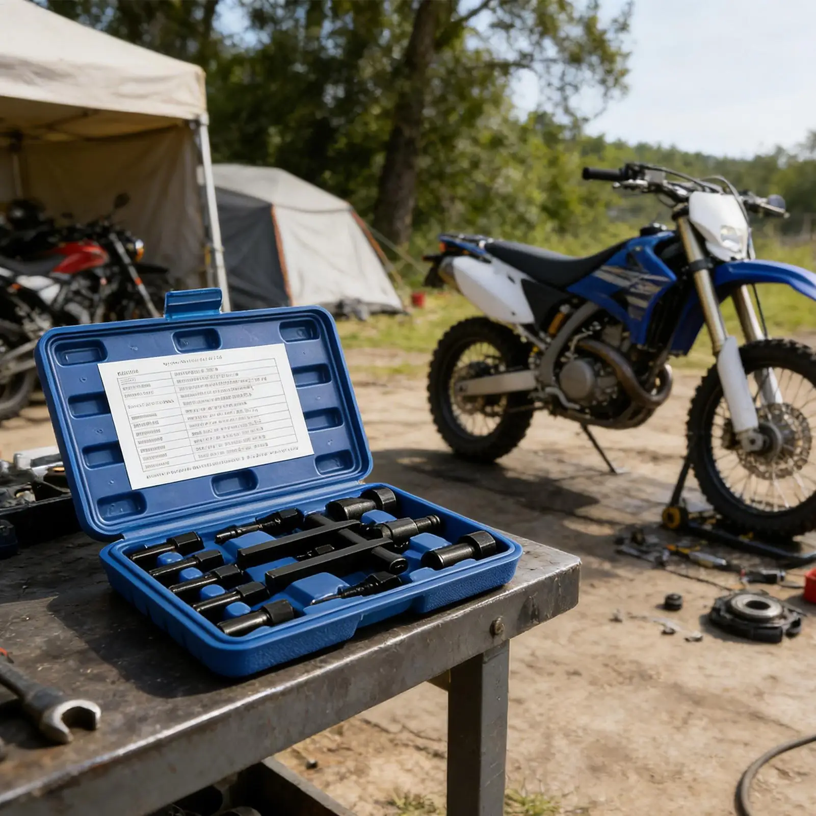 

Набор инструментов для снятия подшипников колес мотоциклов: высокоточный съемник для тяжелых условий эксплуатации с кейсом для хранения, для энтузиастов