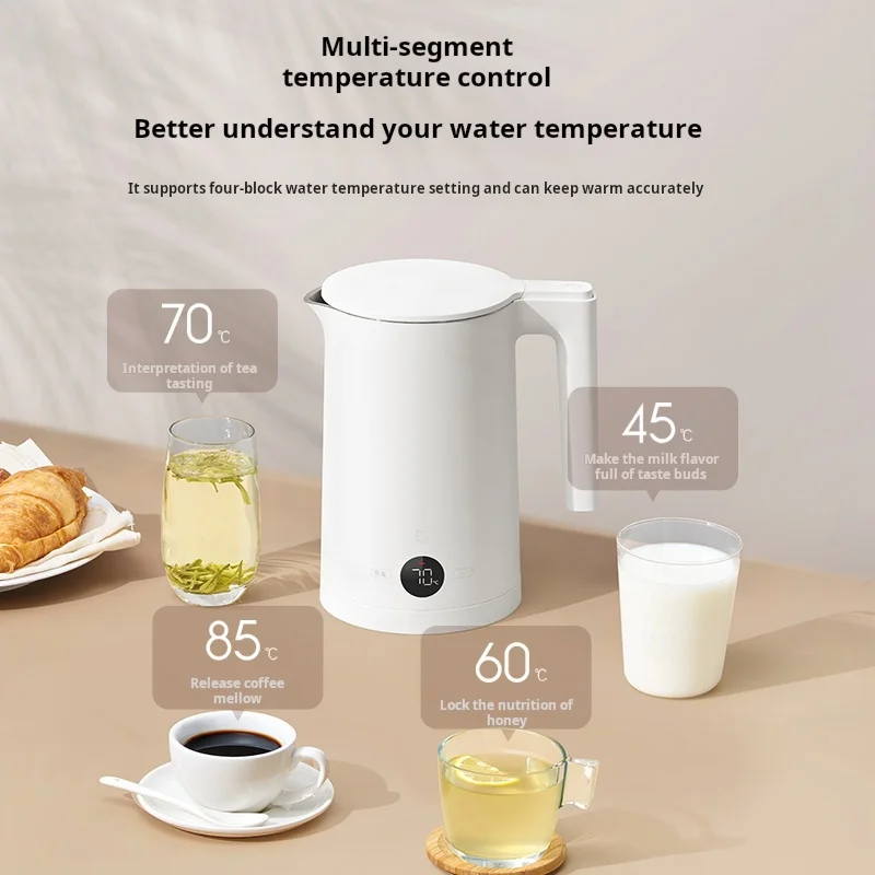 Xiaomi Mijia Constant Temperature Electric Kettles 2 Led Intelligence Display Four Thermos Modes Household 220V Kettle Tea Coffe