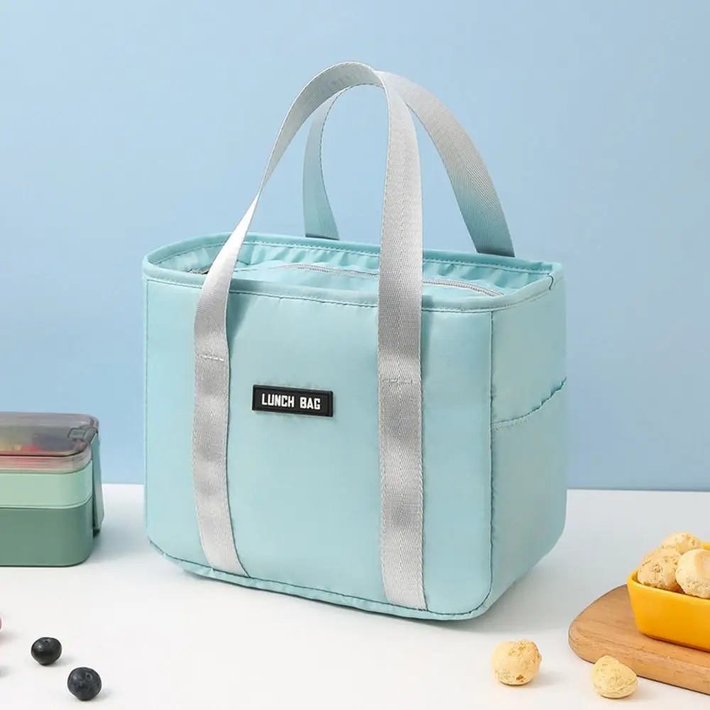 Kid Lunch Box Student Picnic Storage Bag Lunch Box Insulated Thermal Bag Cooler Lunch Bag Breakfast Organizer