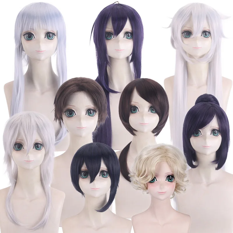

Synthetic Cosplay Wig for Nik-Fox-Inspired Character, Animal City 2, Scalp Top, Mantis Den Wolf Cut, Costume Party Hair