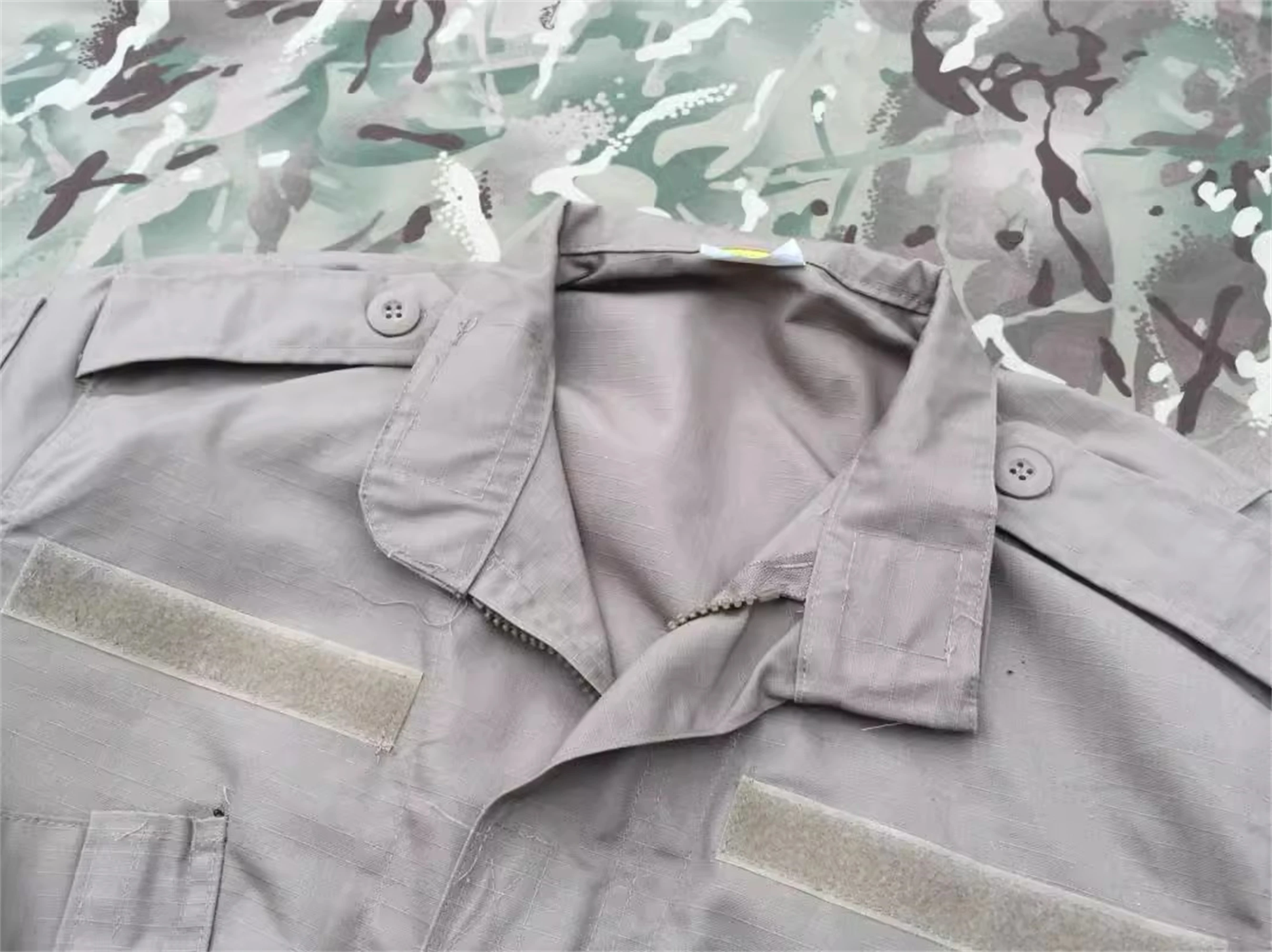 ACU Army Combat Uniform khaki Military Fans PMC Tactical combat Style Training Shooting  Outdoor sports Suit Long sleeved+ pants