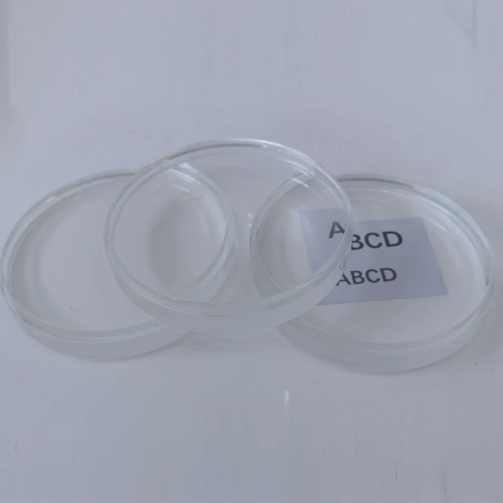 

Transparent Monolayer PMMA Disc 98mm Highly Crosslinked Disk Material Dental Surgical Guide CAD CAM Milling Clear Resin Blank