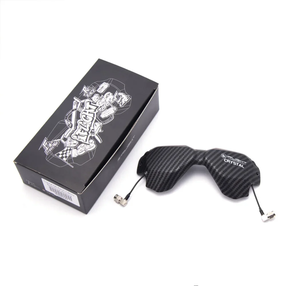 IFlight Crystal HD Patch Protective Shell with 5.8GHz 9dBi LHCP High Gain Directional Antenna Array for DJI Digital FPV Goggles