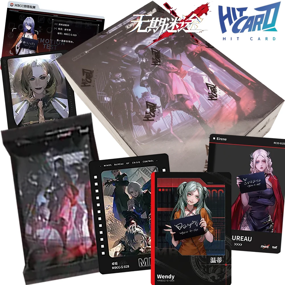 Genuine HITCARD Path To Nowhere Collection Cards Premium Gift Box Edition Role Playing Game Trendy Peripheral for ‌young Adult‌